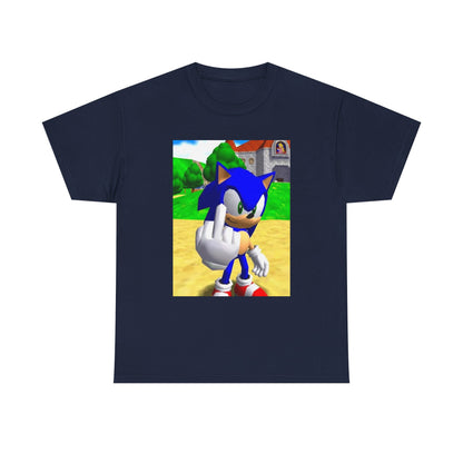 Sonic Flipping The Bird Tee
