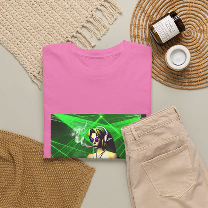 DJ Link Smoking At The Rave Tee