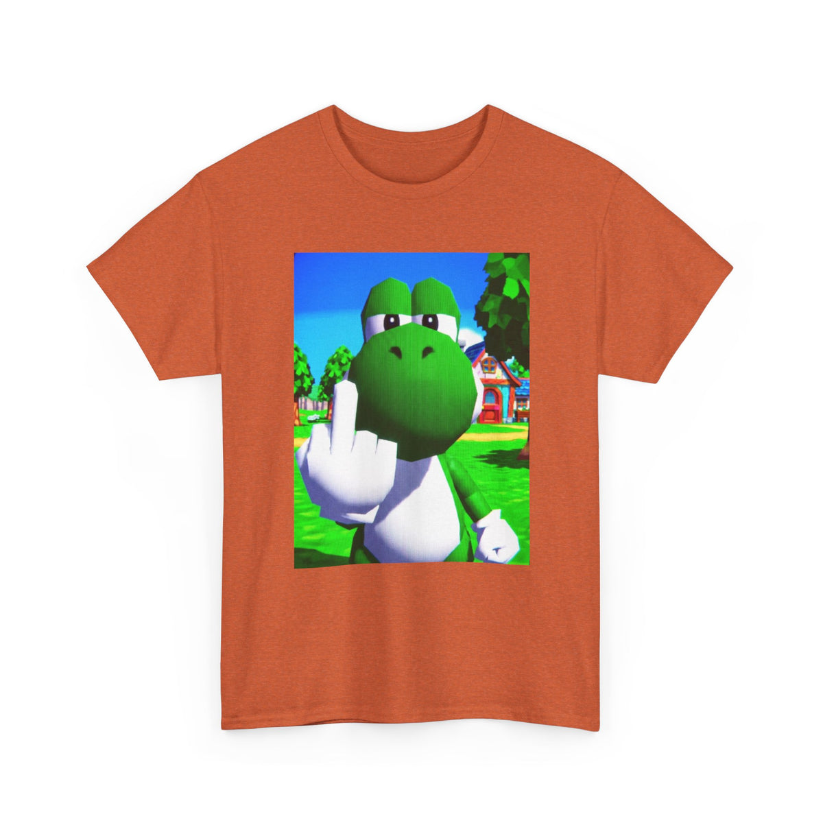Yoshi Giving The Finger Tee (Design 4)