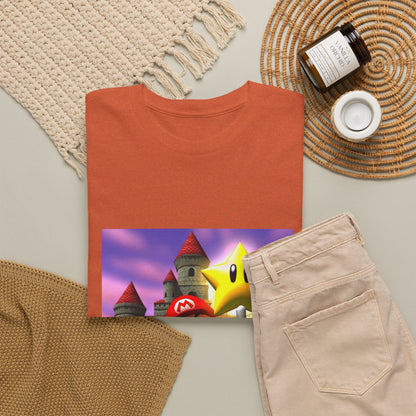 Mario Flips Off The Star Tee