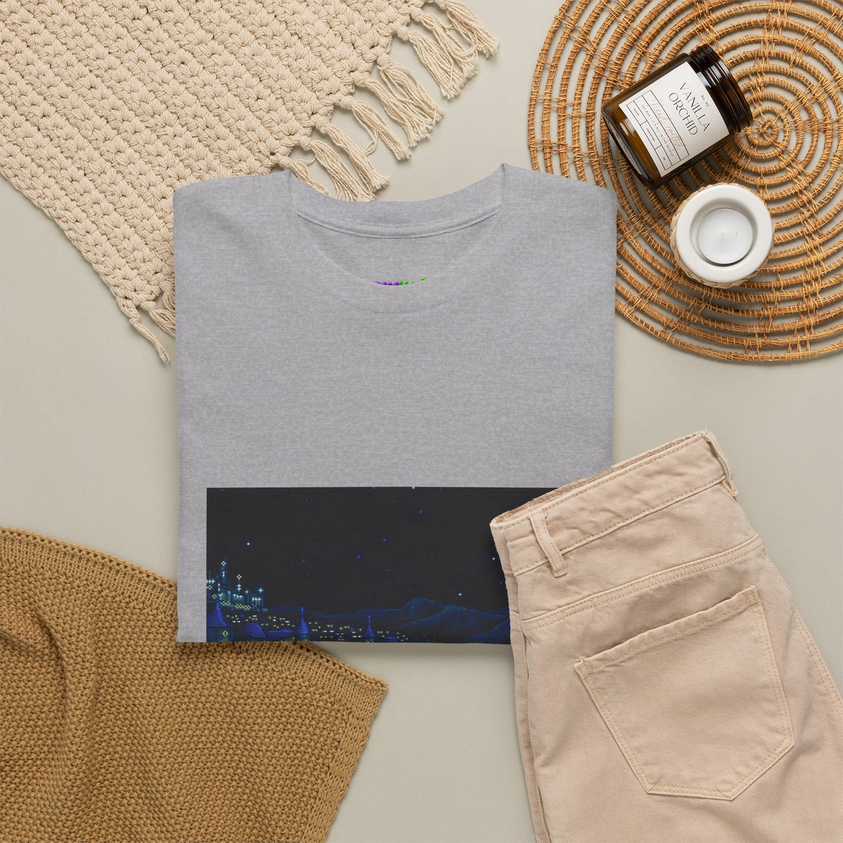 Leaflit Skyline Graphic Tee