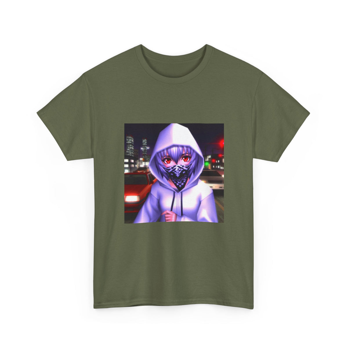 Rei Ayanami Cruising GTA San Andreas Tee (Design 14)
