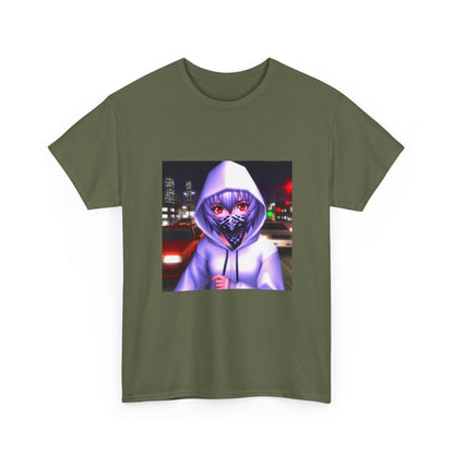 Rei Ayanami Cruising GTA San Andreas Tee (Design 14)