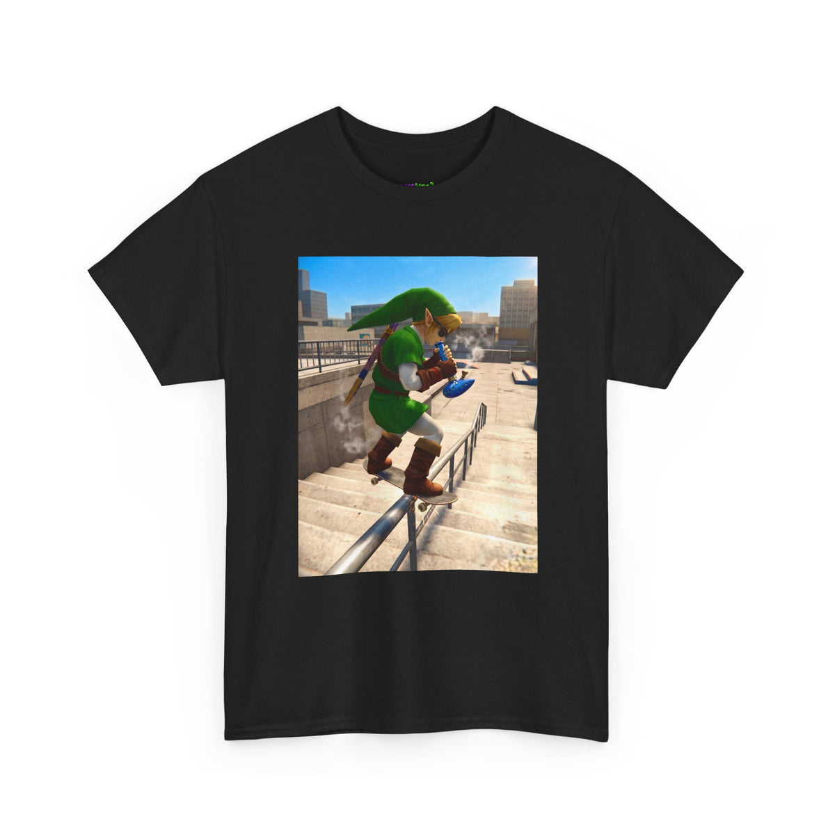 Mystic Green Vibe Graphic Tee