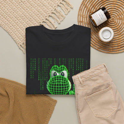 Matrix Yoshi Flipping The Bird Tee