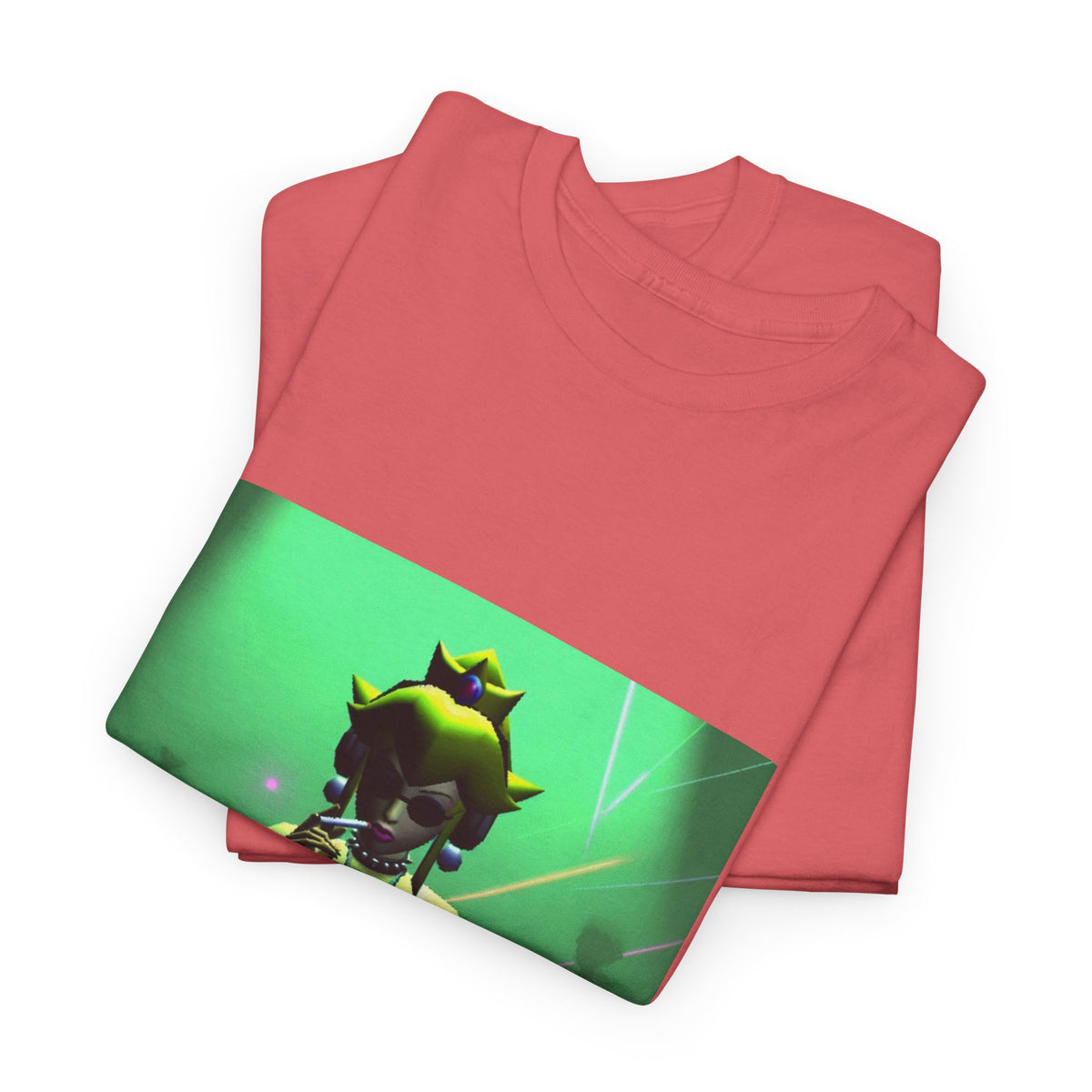 Princess Peach DJing And Smoking Tee