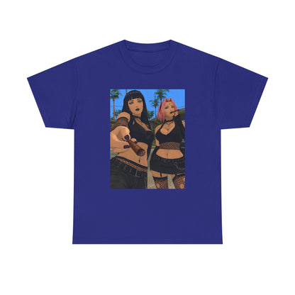 Gothic Girls Hotboxing In Paradise Tee