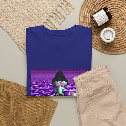 Squidward Sipping Lean In A Purple Haze