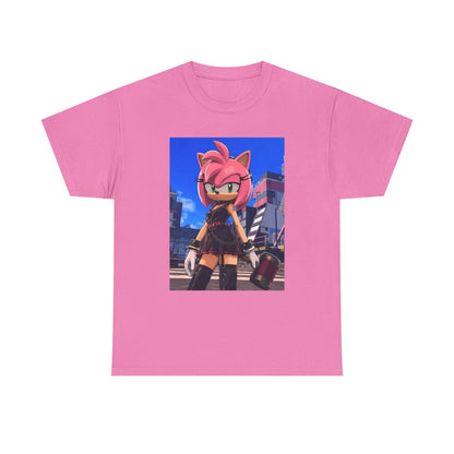 Gothic Amy Rose With Hammer Tee