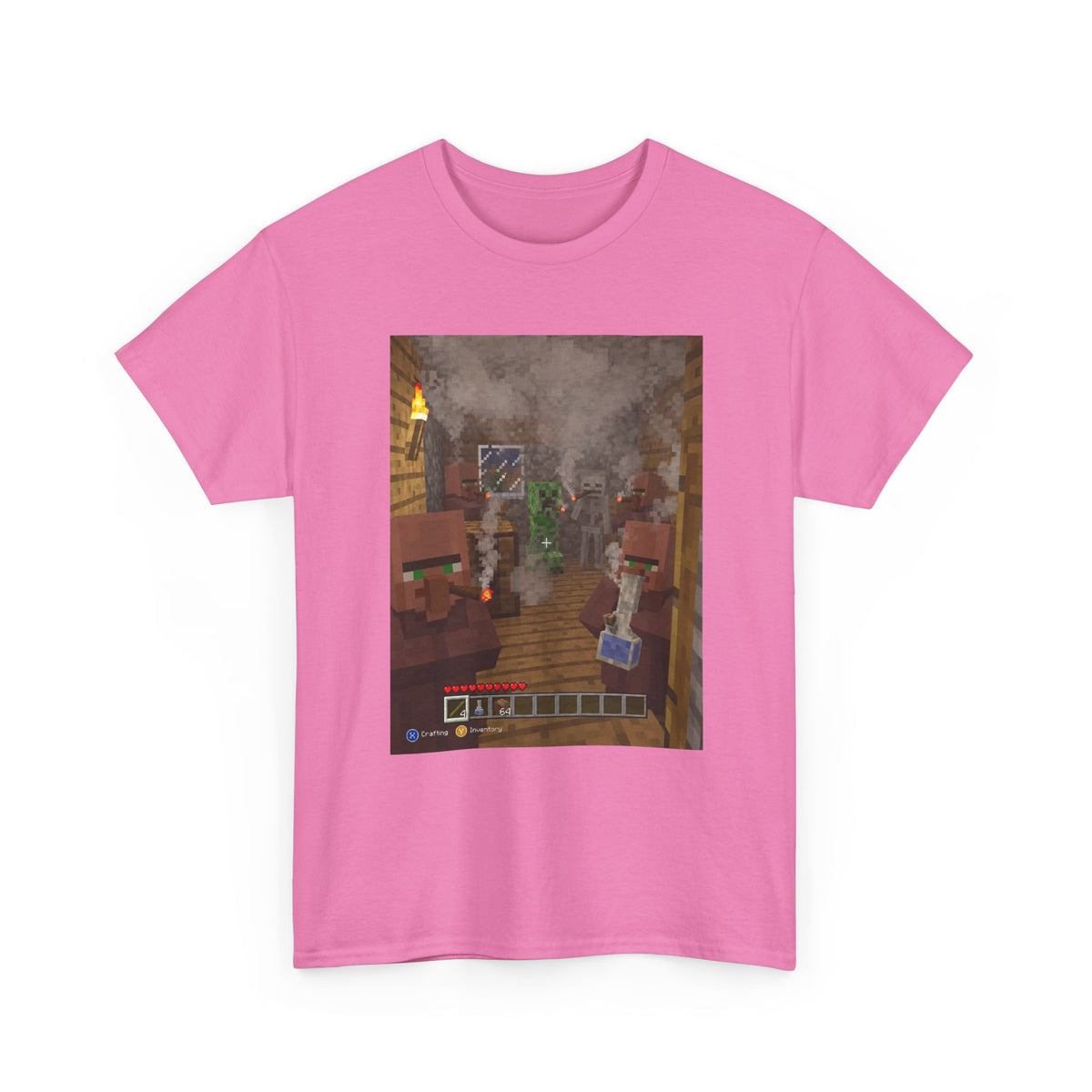 Minecraft Characters Hotboxing The House