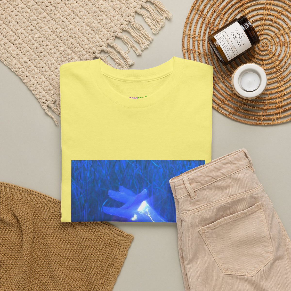 Virtual Text Graphic Tee