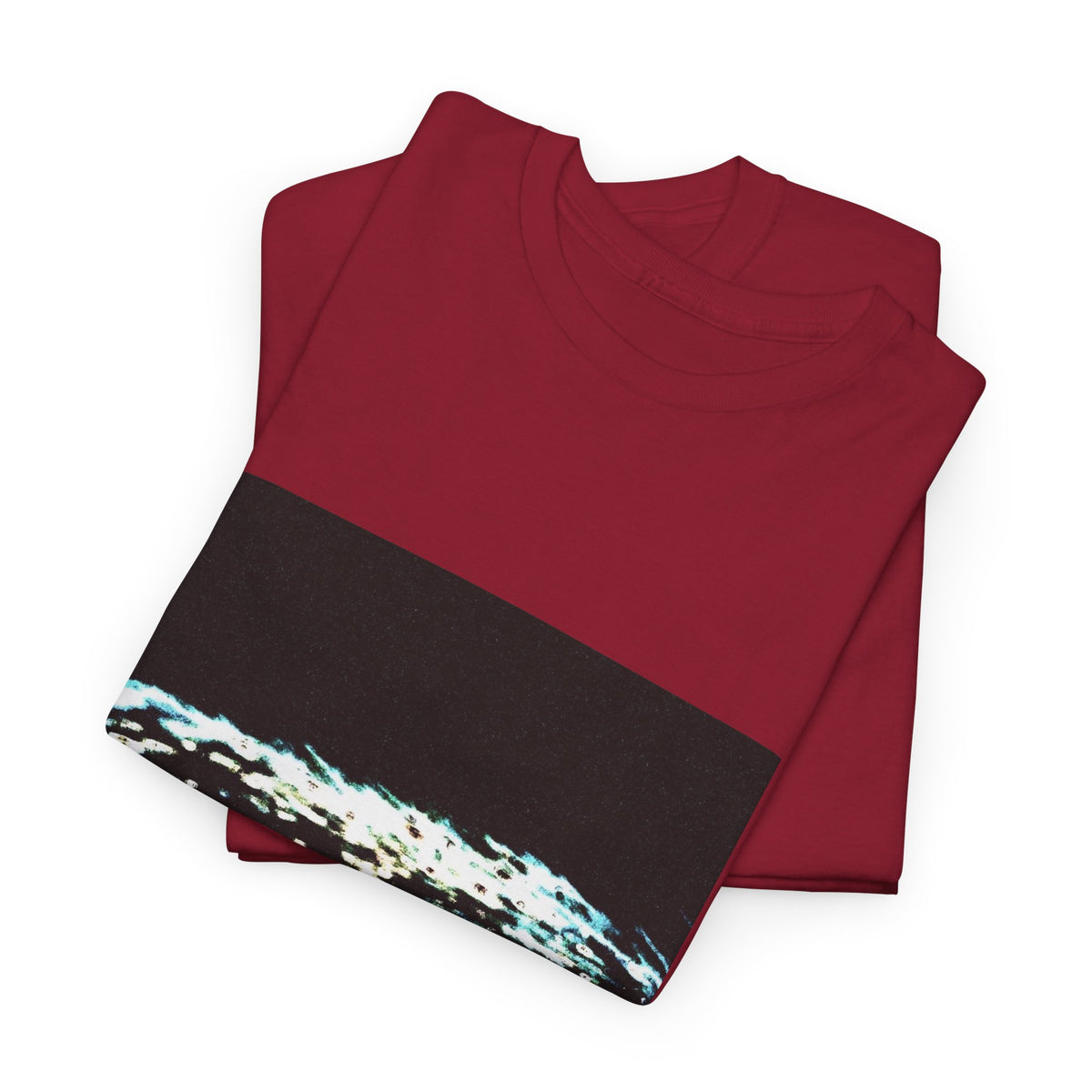 Hidden Green Pulse Graphic Tee