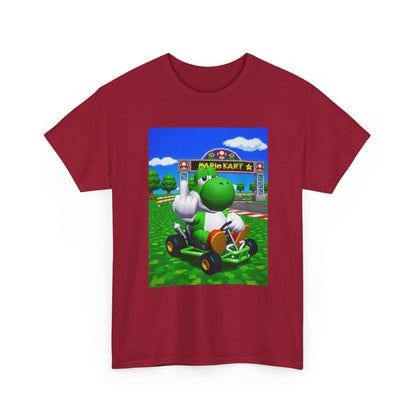 Yoshi Flipping Off In Mario Kart