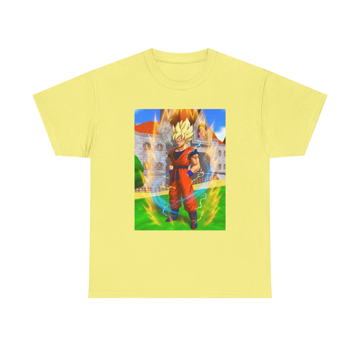 Super Saiyan Smoking A Blunt Tee