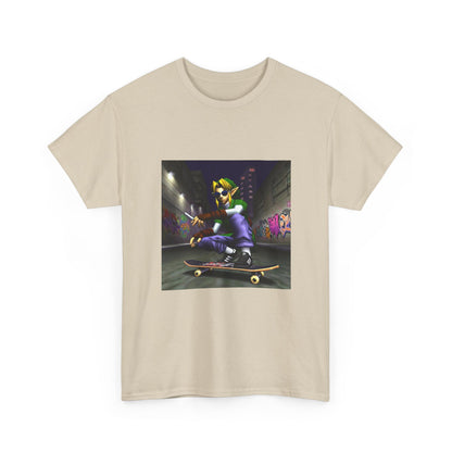 Link Skater Smoking In Alley Tee