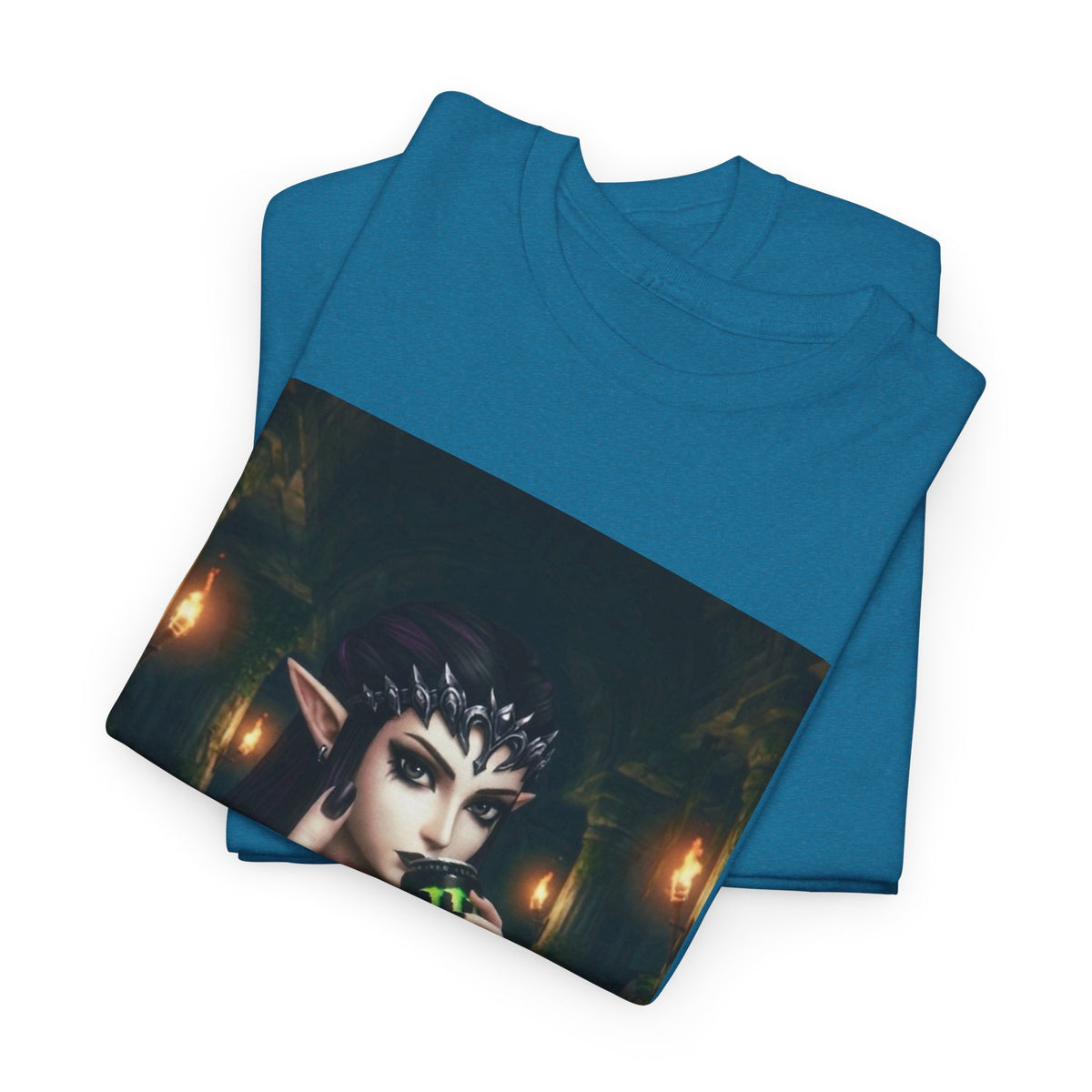Edgy Elf Queen Flips You Off Tee
