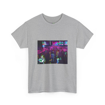 Neon Ember Flow Graphic Tee