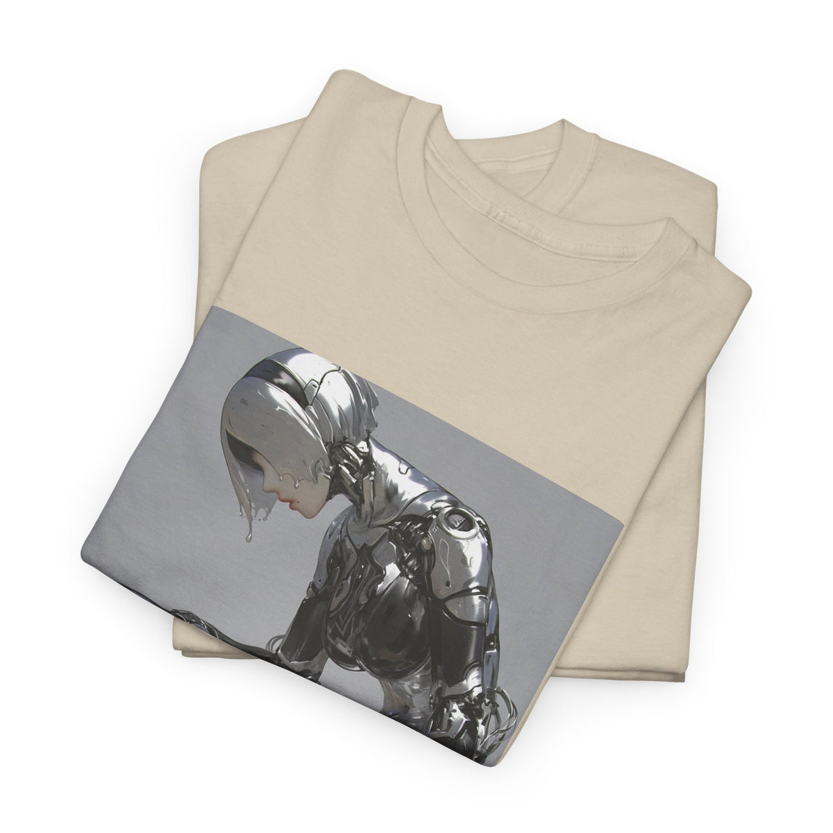 Liquid Chrome Flow Tee
