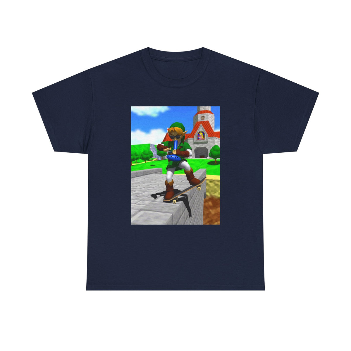 Stoner Link On Skateboard With Ocarina Bong