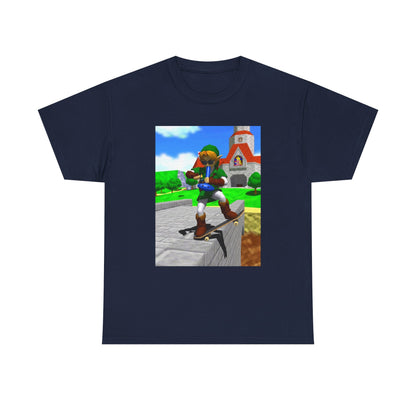Stoner Link On Skateboard With Ocarina Bong