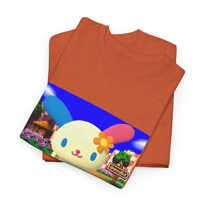 Cute Bunny Giving The Finger Tee