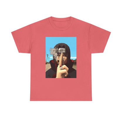 Itachi Uchiha Smoking Cigar Streetwear Tee