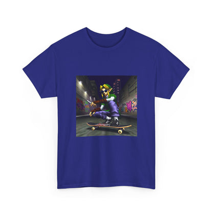Link Skater Smoking In Alley Tee