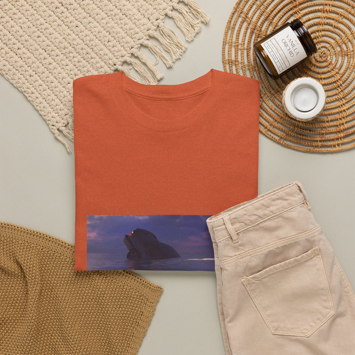 Midnight Leaf Whisper Graphic Tee