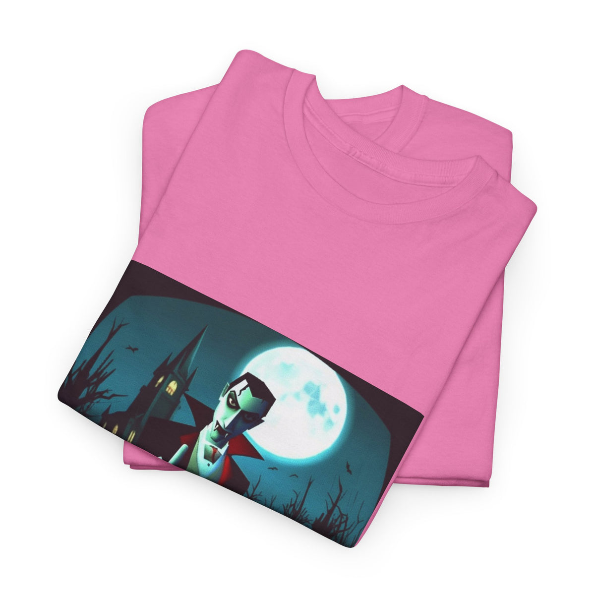 Vampire Giving The Finger In Cemetery Tee