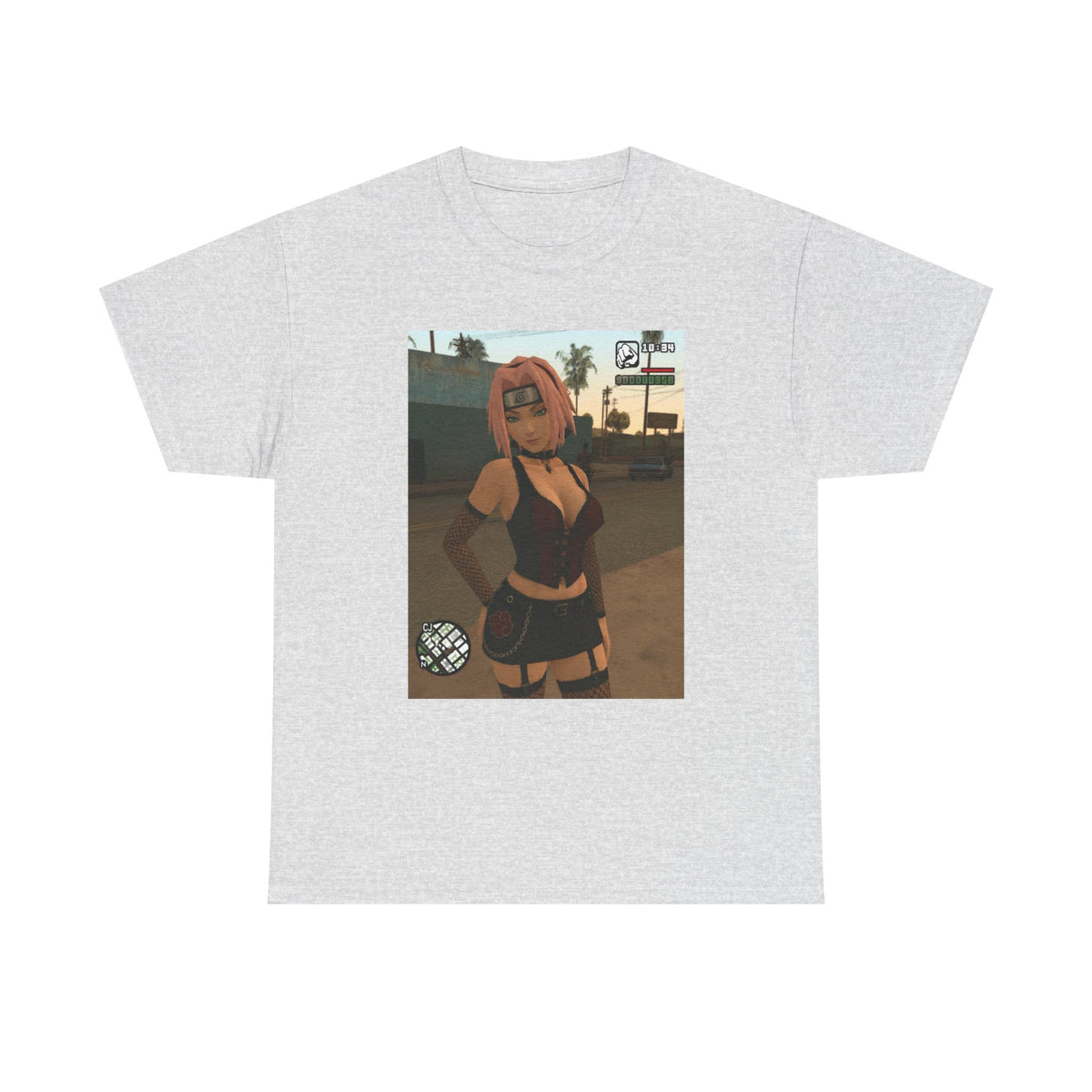 Sakura Haruno In GTA Style Tee
