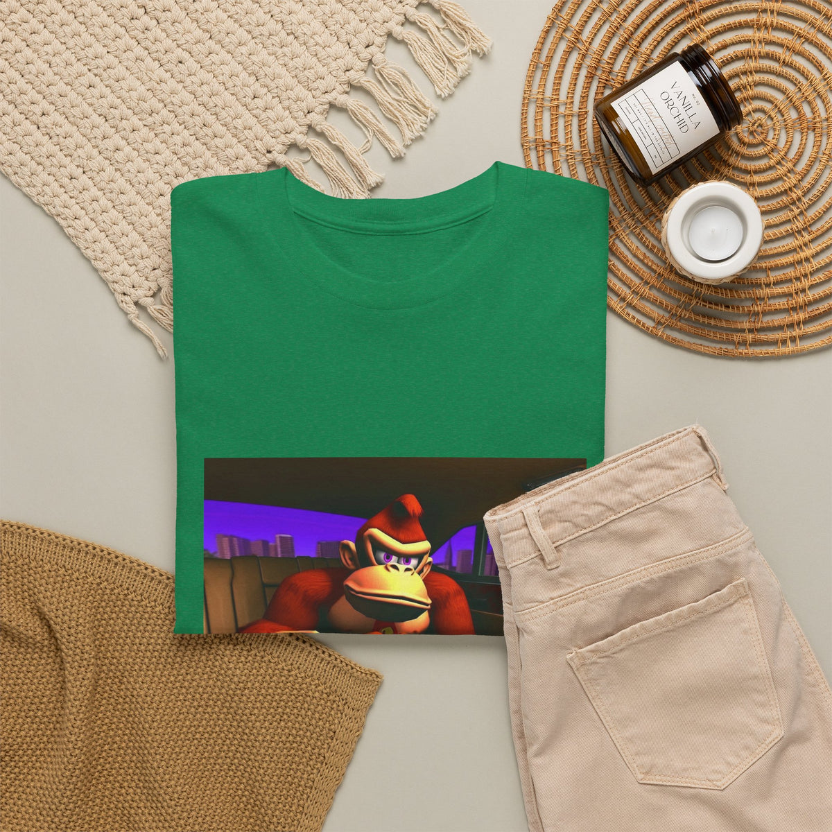 Donkey Kong Pouring Lean In Car