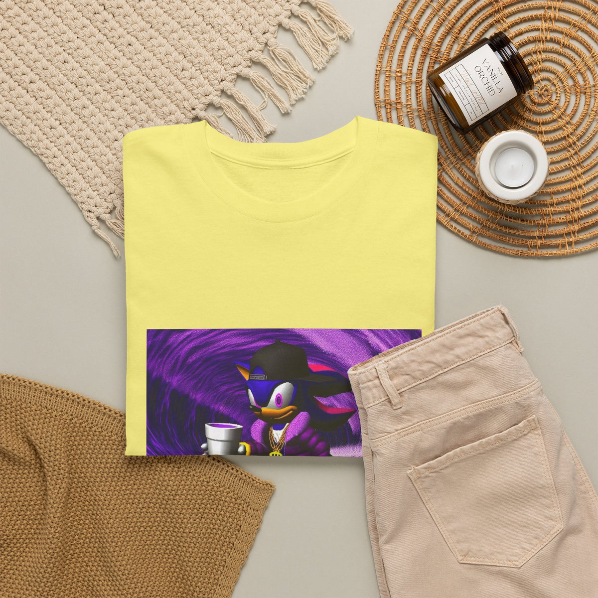 Shadow Surfing Purple Wave With Lean