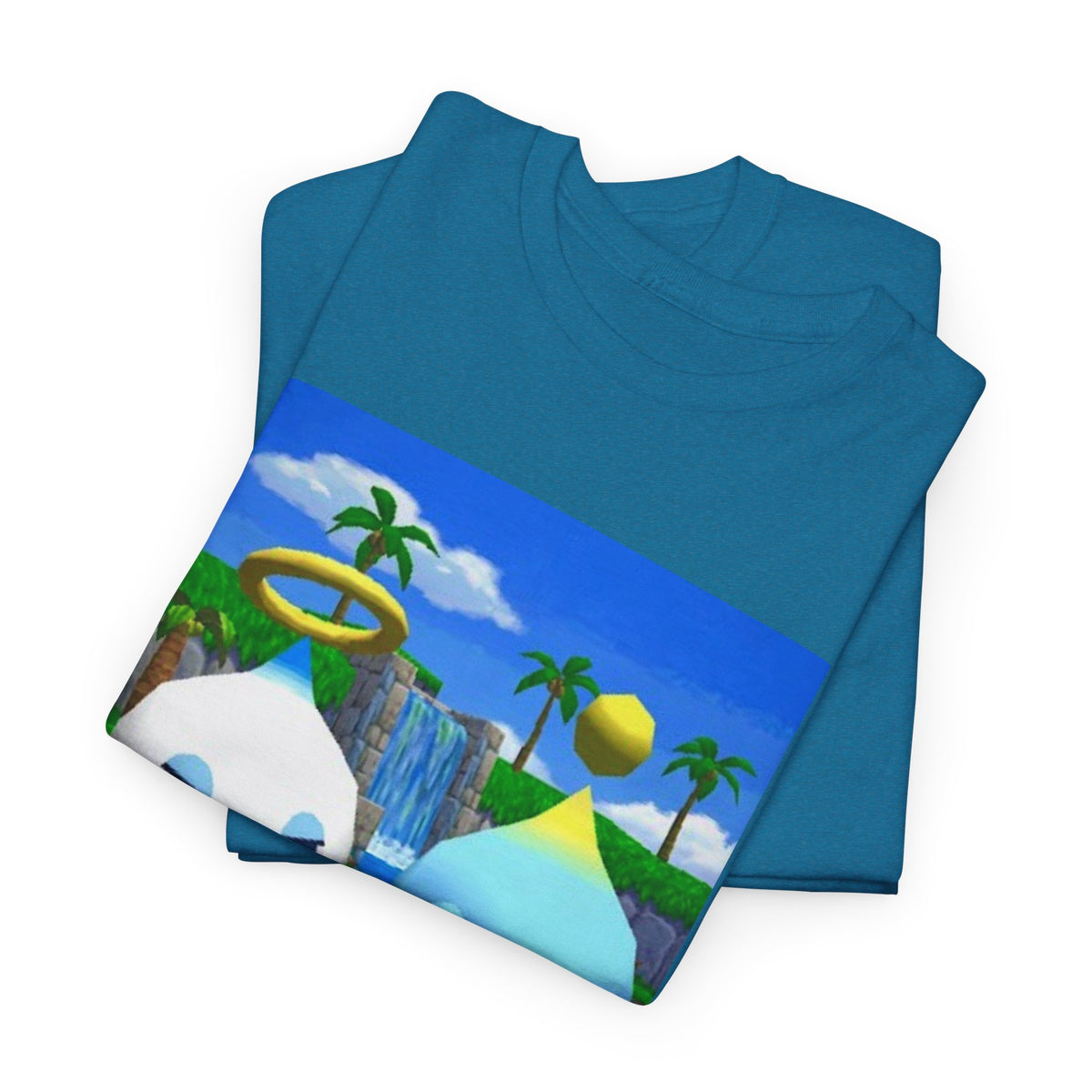 Chao Flipping Off In Paradise Tee