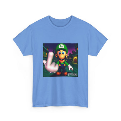 Luigi Giving The Finger Ghostly Manor