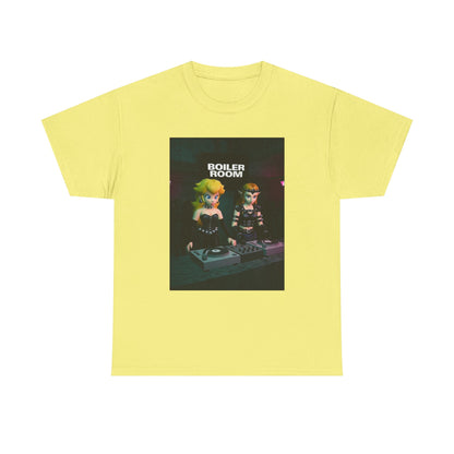 Gothic Peach and Zelda DJing Boiler Room Tee