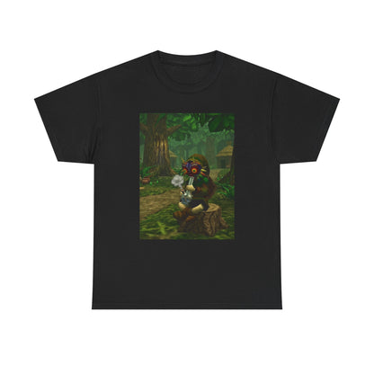 Deku Link Smoking Majora's Mask Tee