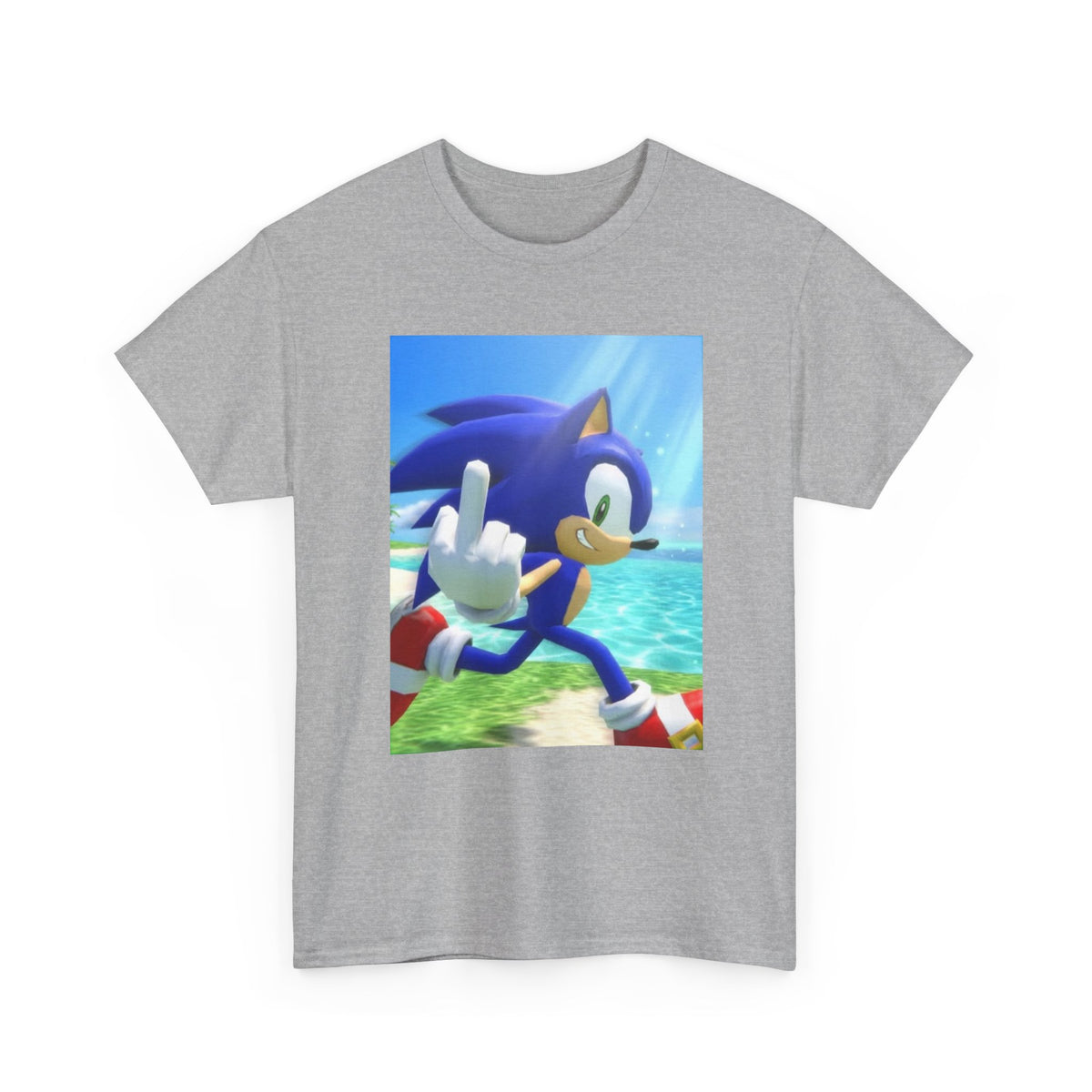 Sonic Gives The Finger Tropical Tee