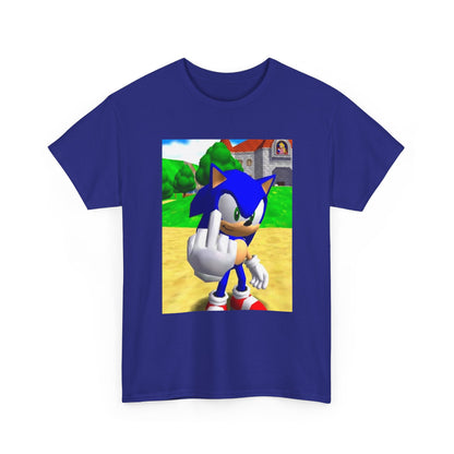 Sonic Flipping The Bird Tee