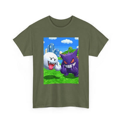Boo and Gengar Flipping the Bird Tee