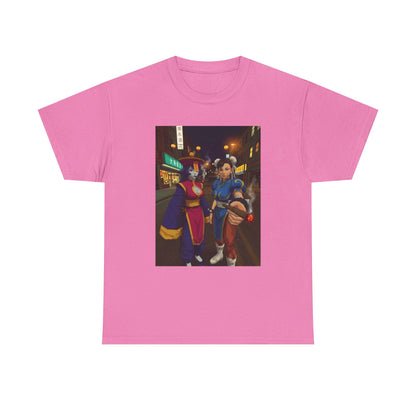 Hsien-Ko And Chun-Li Sharing Blunts Tee