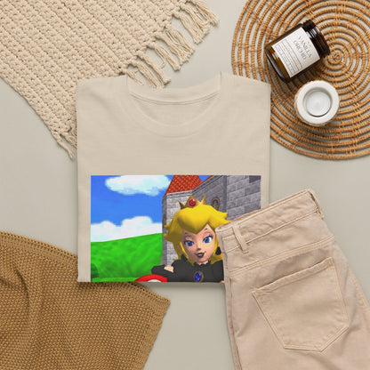 Princess Peach Flipping The Bird Tee