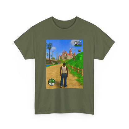CJ Discovers Mushroom Kingdom Tee
