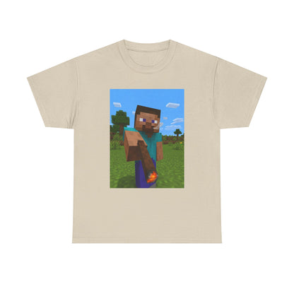 Steve Offering A Lit Blunt Tee