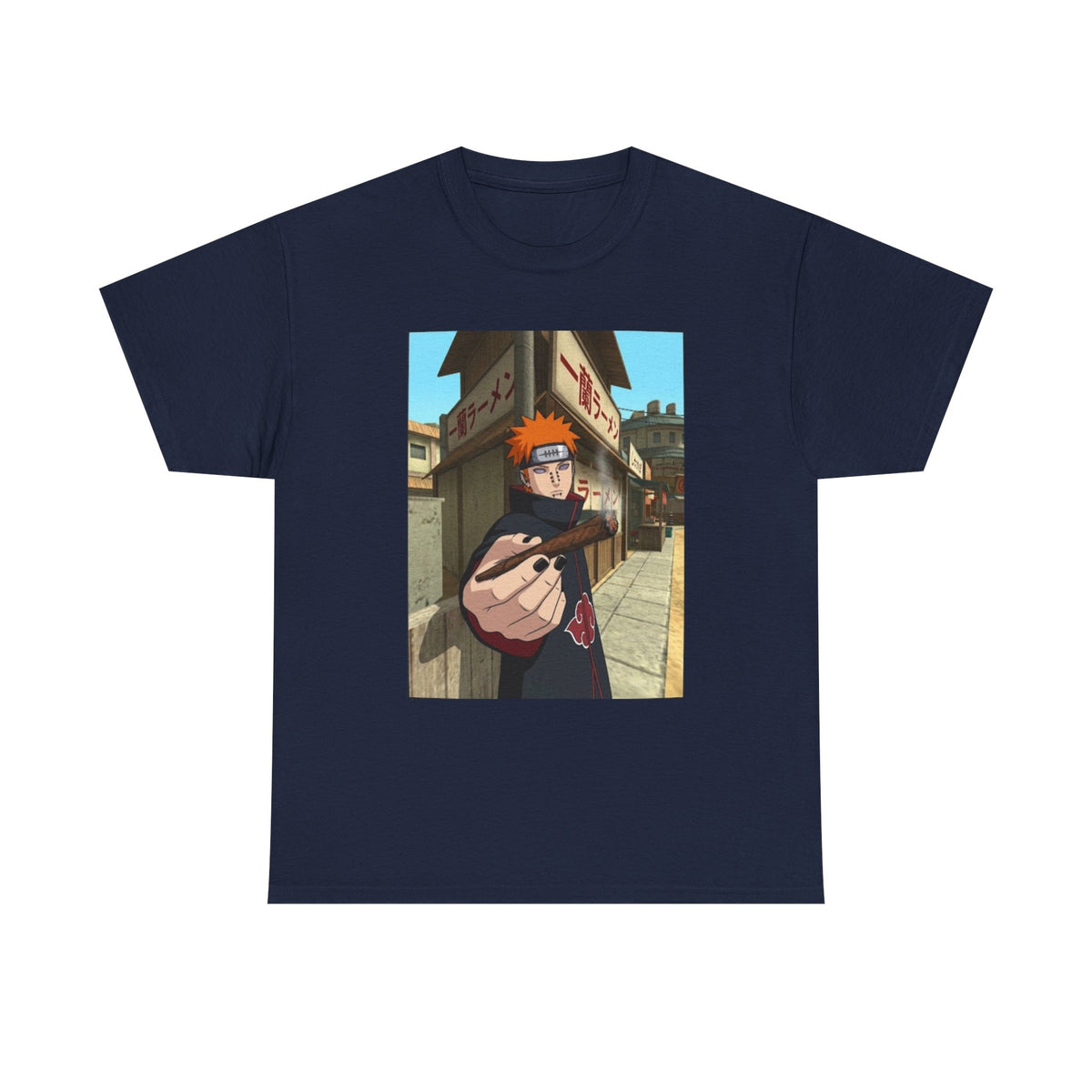 Pain Smoking A Blunt In Konoha Tee