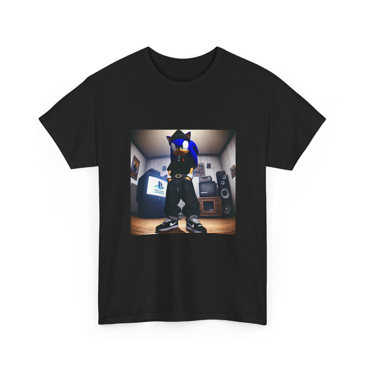 Sonic Drip With PlayStation Room Tee