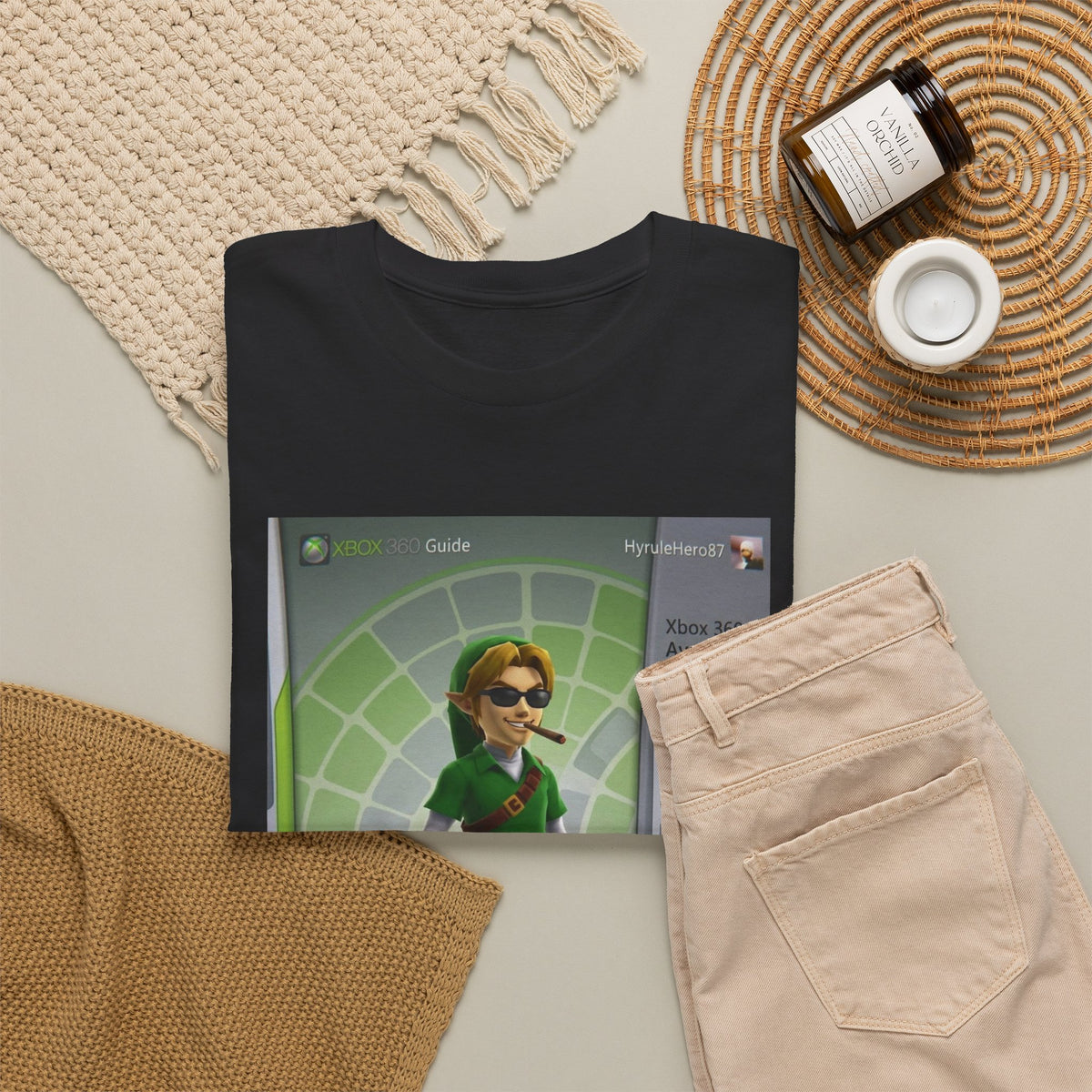 Cool Link Avatar Smoking Cigar Tee