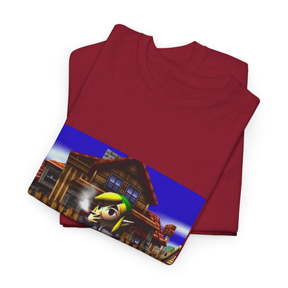 Link In A Puffer Smoking On The Block Tee