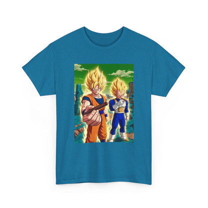 Goku and Vegeta Powering Up With Blunts