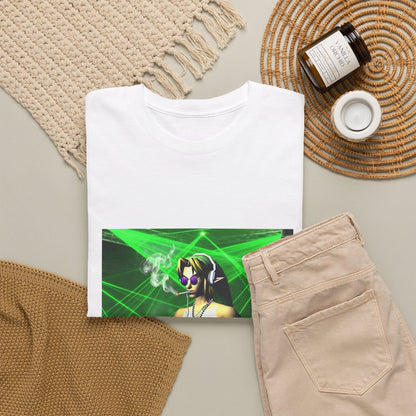 DJ Link Smoking At The Rave Tee