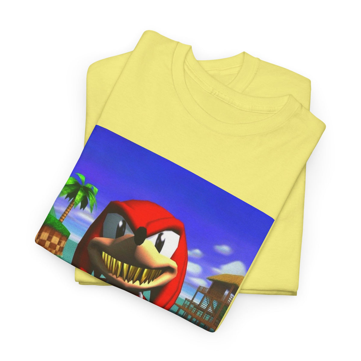Grill Knuckles Flips Off On Beach Tee